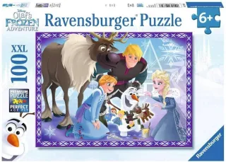 Ravensburger Puzzle 10730 - Disney Frozen: Familienzauber [100 Teile]