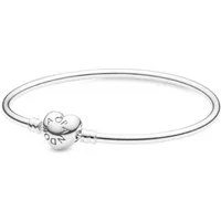 Pandora Armreif Pandora Moments Herzverschluss Armreif 596268 Damenarmband
