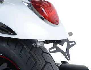 R&amp;G Kennzeichenhalter Heckumbau Kawasaki VN 900 Custom Bj. 2007-2017 eintragungsfrei