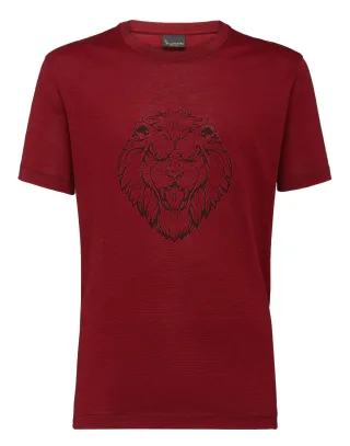 T-Shirt Rundhals Löwe