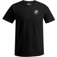 BMW T-Shirt BMW T-Shirt Herren Shirt Schwarz Männer Größe L (1-tlg)