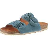 VERBENAS Rain Pantolette, Sommerschuh, Schlappen, Strandschuh, Hausschuh mit Softfußbett