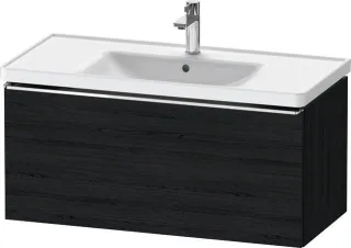 Duravit D-Neo Waschtischunterbau wandhängend Eiche Schwarz Matt 984x452x440 mm - DE4256010160000 DE4256010160000