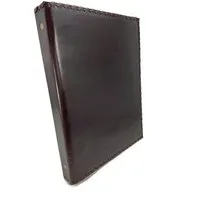 ROOGU Aktenordner ROOGU Akten Ordner 4 Ringe DIN A4 Echtes Büffel Leder Handmade