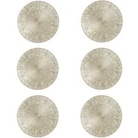 Zeller Present Platzset, (Set), feierlichen Look