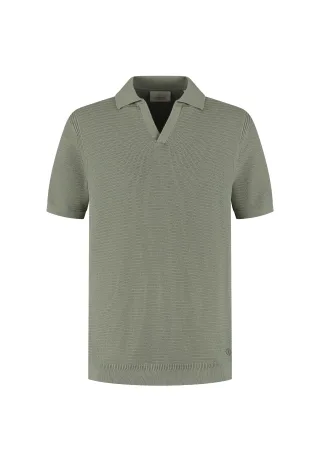 Dstrezzed - DS_Kostas Polo green shadow - Gr. - L