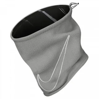 Nike - "2.0" Nackenwärmer wendbar für Herren/Damen Unisex (Partikel Grau/Schwarz)