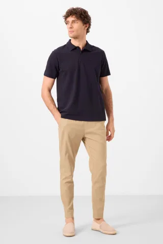 Herren Chinos aus Gabardine mit geradem Bein
