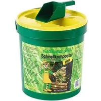 Grüner Jan Thermokomposter Schnellkomposter 6kg mit Schaufel Bodenhilfsstoff Gartenkomposter