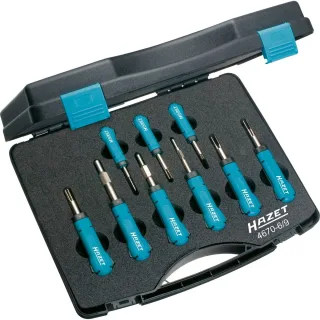 HAZET Kabelentriegeler Sortiment 9-teilig - 4670-6/9