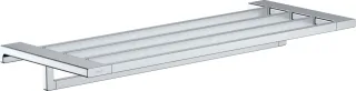 Hansgrohe Handtuchablage mit Handtuchhalter AddStoris chrom, 41751000 41751000