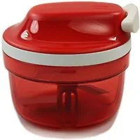 TUPPERWARE Allesschneider Chef Turbo-Chef rot SuperSonic Zwiebelschneider