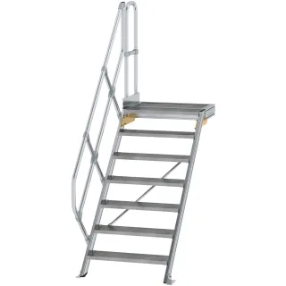 Munk Treppe mit Plattform 45° Stufenbreite 800 mm - 600447