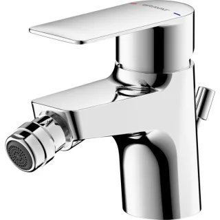 Bravat Milano Bidetarmatur 3564022 mit Ablaufgarnitur, chrom