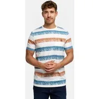 Indicode T-Shirt INTamka Lässiges Shirt mit Streifen