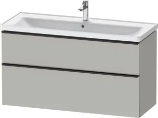 Duravit D-Neo Waschtischunterbau wandhängend Betongrau Matt 1184x452x625 mm - DE43910BD070000 DE43910BD070000