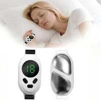 Toomoke Massagegerät Handheld Einschlafhilfegerät,Mikrostromgerät,schlafhilfegerät, 2 Modi & 18 einstellbare,Wiederaufladbare,tragbare