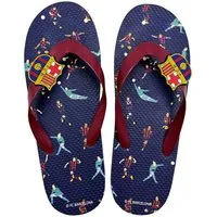FC Barcelona Flip Flops Erwachsene Badeschuhe für Sommer Badeschuh (Packung)