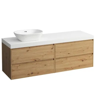 Laufen Waschtischunterschrank und Waschtisch-Platte LANI 495x1570x580 H4045921122671