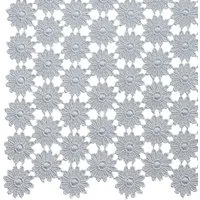 matches21 HOME & HOBBY Tischdecke Tischdeckchen FREYA Vollspitze Vintage Polyester grau 30 x 30 cm (1-tlg), Pflegeleicht & waschbar bei 30 °C