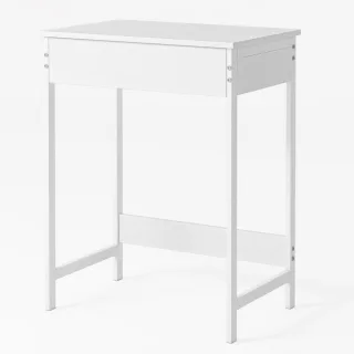 Schreibtisch,, Weiß, Holzwerkstoff, 60x70x40 cm, Arbeitszimmer, Schreibtische, Computertische