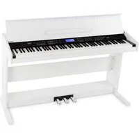 FunKey Digitalpiano DP-88 II E-Piano mit 88 anschlagsdynamische Tasten, Klavier mit Begleitautomatik und Chord Akkordbegleitung