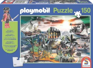 Schmidt Puzzle 56020 - Pirateninsel [150 Teile]