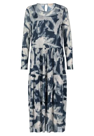 CARTOON - Casual-Kleid dunkelblau/weiß - Gr. - 40