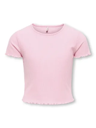 KIDS ONLY - KOGNELLA S/S O-NECK TOP NOOS JRS Romance Rose - Gr. - 152