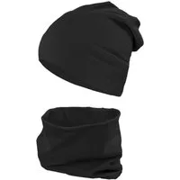 TupTam Beanie TupTam Jungen Beanie Mütze und Schlauchschal 2er Set