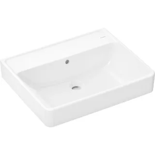 hansgrohe Xanuia Q Waschtisch 61149450 600x480mm, ohne Hahnloch, mit Überlauf, SmartClean, weiß
