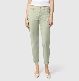 MAC - MAC JEANS - CHINO, Authentic stretch gabardine grün - Gr. - 44