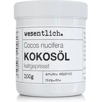 wesentlich. Körperöl Kokosöl kaltgepresst 100g