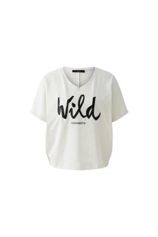 Oui - T-Shirt 100% Biobaumwolle - Gr. - 38