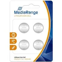 Mediarange 4 Mediarange CR 2025 Lithium Knopfzelle Batterien im 4er Blister Knopfzelle