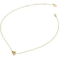 Guess Herzkette 16-18" Heart Links Necklace