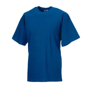 Russell Herren Organik T-Shirt Kurzarm (Kräftiges Königsblau)