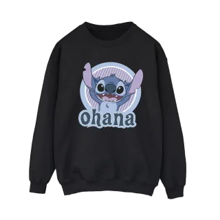 Disney - "Lilo And Stitch Ohana Circle" Sweatshirt für Damen (Schwarz)