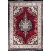 Mazovia Orientteppich Orientalisch Vintage Teppich Traditioneller Orient Teppich, 80 x 150 cm, Kurflor, Waschbar in Waschmaschine, Höhe 5 mm, Rutschfest