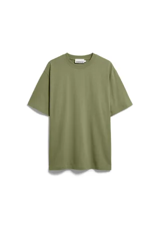 Armedangels - MAARKOS HEAVY WEIGHT T-SHIRT fatigue green - Gr. - XL