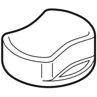 Geberit Drehknopf Clou matt 241688001