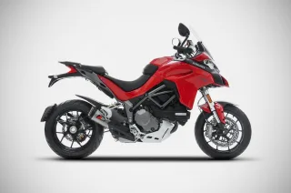 Sport Auspuff ZARD Titan Short m. Carbonendkappe Ducati Multistrada 1260 Bj. 2018-2019 EURO-4 +ABE