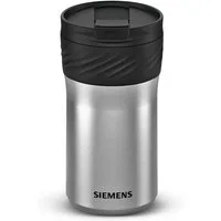 SIEMENS Thermobecher TZ40002, doppelwanding isoliert, für XL-Getränke, 480ml, auslaufsicher, spülmaschinenfest, frei von Blei, BPA und PFAS
