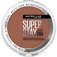 MAYBELLINE NEW YORK Foundation SUPER STAY HYBRID POWDER-FOUNDATION, mattes Finish mit Airbrush Effekt, dank leichter Pigmente