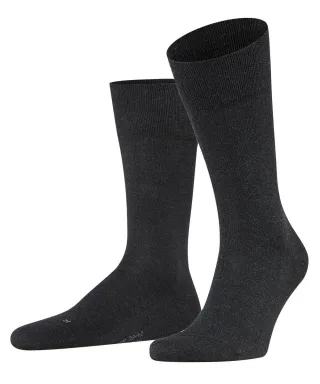 FALKE - Socken Sensitive London anthra.mel - Gr. - 50