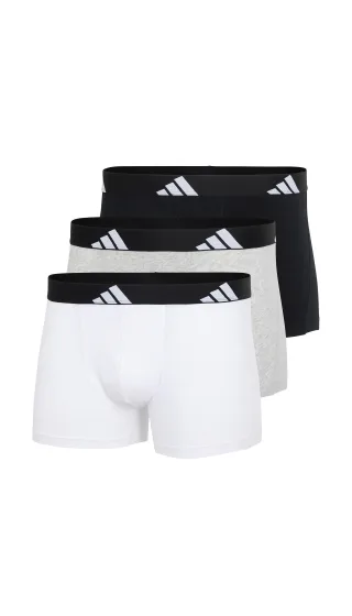 Adidas Sportswear Underwear - 3PK Trunk assorted - Gr. - XXL