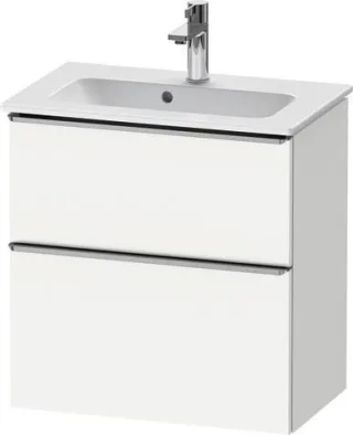 Duravit D-Neo Waschtischunterbau wandhängend Weiß Matt 610x372x625 mm - DE4368070180000 DE4368070180000