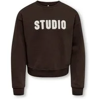 KIDS ONLY Sweatshirt KOGSWEAT LS CREW OVZ STAT SWT NOOS Baumwollmischung, loose fit