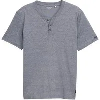 TOM TAILOR Henleyshirt T-Shirt Kurzarmshirt (1-tlg)