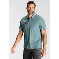 Man's World Poloshirt Kurzarm, lässige Passform, mit trendigem Print, Polokragen